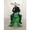 Porcin Retour Triste Grenouille Porte moi Grenouille Mascotte Costume Halloween Fantaisie Robe