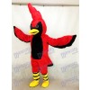 Costume de mascotte adulte Aigle Rouge