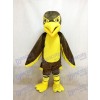 Costume de mascotte aigle marron