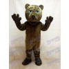 Costume de mascotte ours brun foncé UCLA