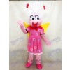 Dame Rose abeille Mascotte Costume Insecte