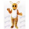 Costume de mascotte adulte kangourou jaune