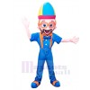 Blippi Garçon Costume de mascotte Événement de fête d'Halloween Cosplay d'anniversaire de personnage