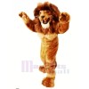 Amical Puissance Lion Mascotte Les costumes Adulte