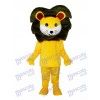 Costume de mascotte petit lion jaune Animal