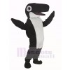 Noir Baleine Orca Mascotte Costume