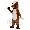 marron Stable Cheval Mascotte Costume