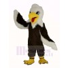 Poil long blanc Tête Aigle Mascotte Costume