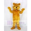 Poil long marron Ours Mascotte Costume Dessin animé