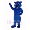 Bleu Panthère Léopard Mascotte Costume Animal