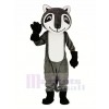 gris Raton laveur Mascotte Costume Animal