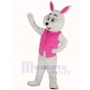 Wendell Lapin Pâques dans Rose Gilet Mascotte Costume