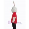 Lapin de Pâques costume de mascotte