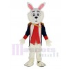 Colonel Wendell Lapin avec Dentelle Mascotte Costume Animal