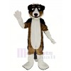 Noir et marron Berger Chien Mascotte Costume Animal