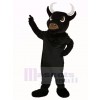 Noir Taureau Mascotte Costume Adulte