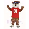 Auburn Tigers dans rouge T-shirt Mascotte Costume