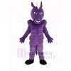 Violet Mustang Cheval Mascotte Costume Animal