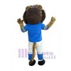 Lion costume de mascotte