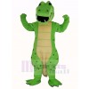 Puissance vert Crocodile Mascotte Costume Animal