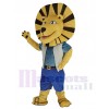 Lion costume de mascotte