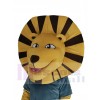 Lion costume de mascotte