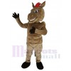 Cheval costume de mascotte