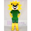 Mignonne Ensoleillement Fleur Lion Mascotte Costume École