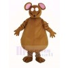 marron Souris Mascotte Costume