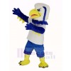 Cool Bleu Aigle Mascotte Costume Animal