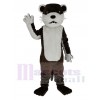 marron loutre Mascotte Costume Animal