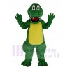 Komisch Grün Alligator Maskottchen Kostüm Tier