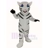 Féroce blanc tigre Mascotte Costume Animal