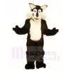 Loup noir et blanc Costume de mascotte Livraison gratuite
