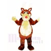 Chien brun Mascot Costumes Adulte