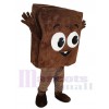 Chocolat costume de mascotte