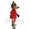 Coyote Loup costume de mascotte