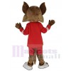 Coyote Loup costume de mascotte