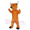 Taureau costume de mascotte