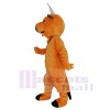 Taureau costume de mascotte