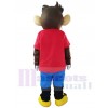 Singe costume de mascotte