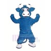 Heureux Bleu Taureau Mascotte Les costumes Pas cher