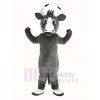 Content Gris Taureau Mascotte Costume