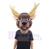 Cerf costume de mascotte