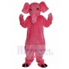 Rose l'éléphant Mascotte Les costumes Adulte