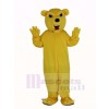 Puissance Féroce Jaune Ours Mascotte Costume