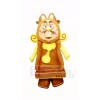 Cogsworth L'horloge Mascotte Costume Dessin animé