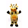 Ferme Vache Mascotte Costume Dessin animé