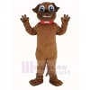 marron Chiot Chien Mascotte Costume