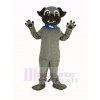 grise Chiot Chien Mascotte Costume